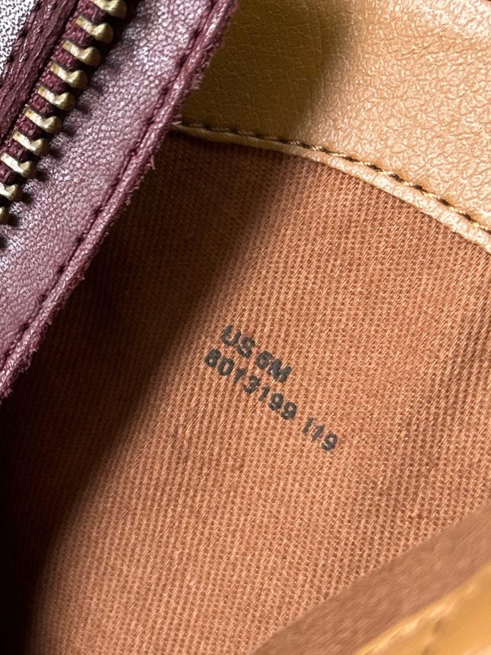 Patricia Nash | 'Suzanna' Leather Ankle Booties in Merlot - Picture 8 of 9